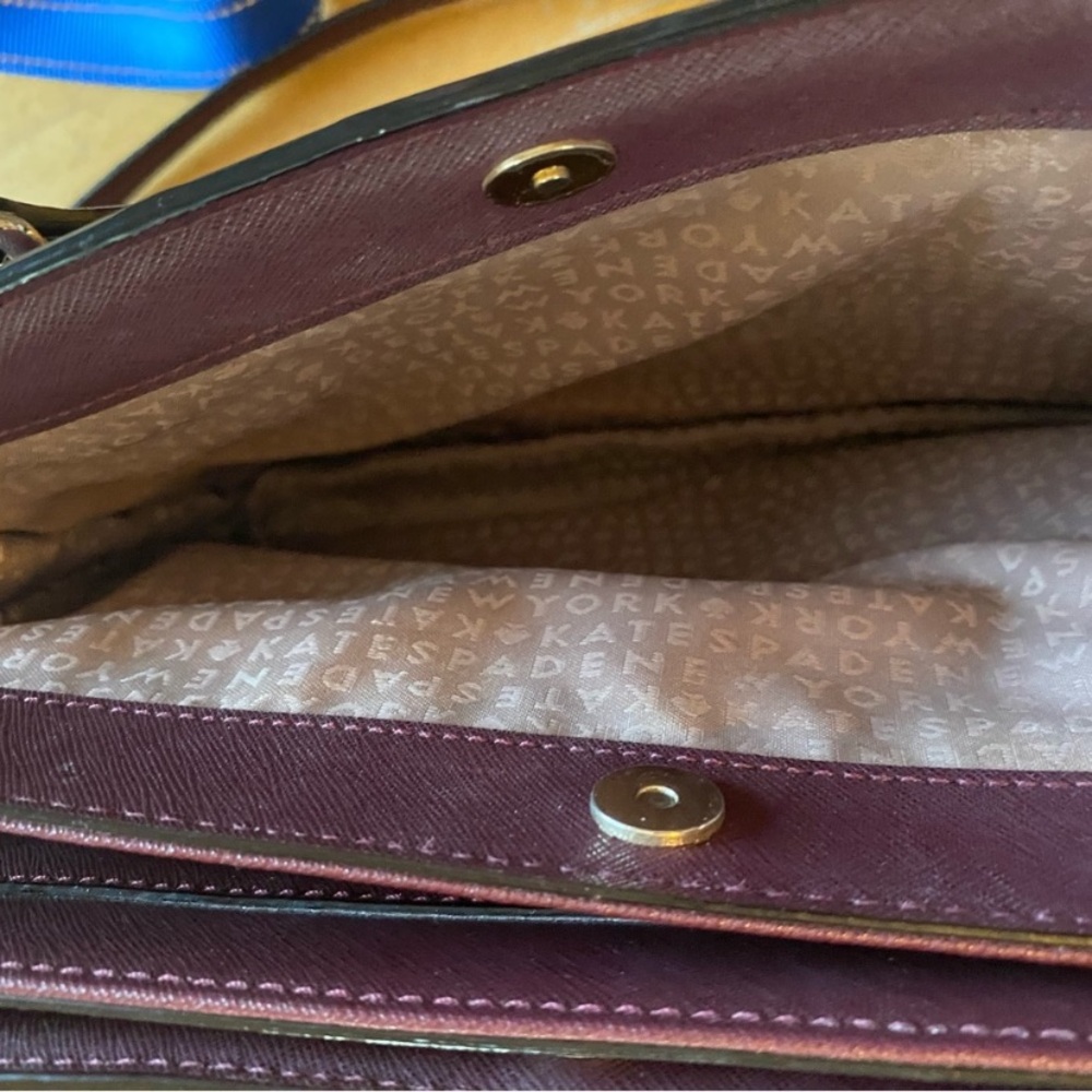 Kate Spade Purple Purse NWOT - Picture 8 of 8